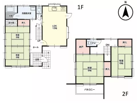 Spacious 4LDK with approximately 60 tsubo of land! Parking for 2 cars available♪