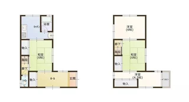 Marugame City, Kitahirayama-cho 1-chome (Marugame Station) 2-story building 3DK