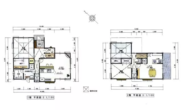 Komatsushima City, Yokosucho (Minami-Komatsushima Station), 2-story, 4LDK