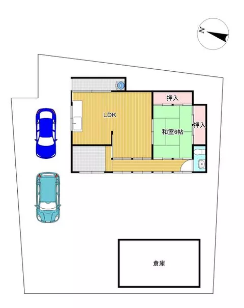 Otsu City, Kitahira (Hira Station), single-story building, 1LDK - Image 2