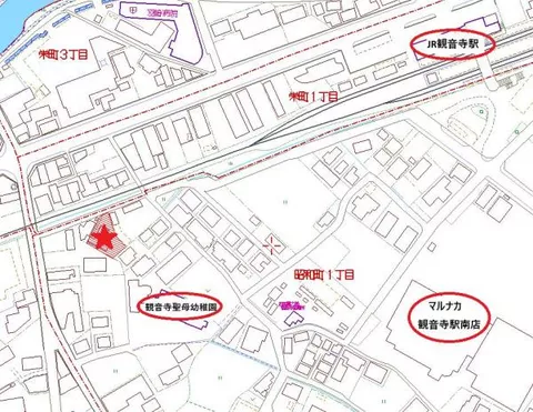 Kanonji City, Showa Town 1-chome (Kanonji Station) 2-story 6DK