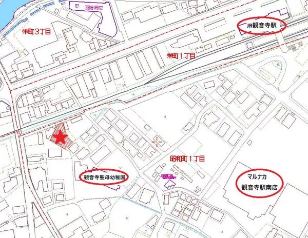 Kanonji City, Showa Town 1-chome (Kanonji Station) 2-story 6DK