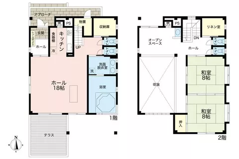 Maniwa City, Migma, 2-story 2LDK - Image 2