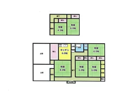 Kurihara City, Kurikoma Sakurada Kamikawahara (Kurikoma Kogen Station) 2-story building 6K