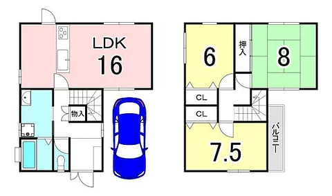 Used single-family home, Iwade City Okada, income property