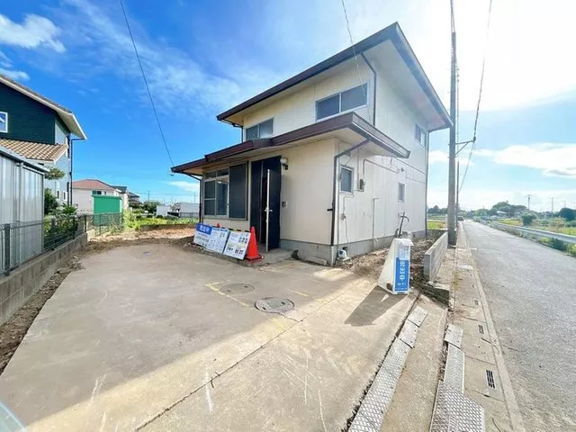 Open house event held, limited-time current sale until August 9, garden trees have been cut down, by Sekisui House