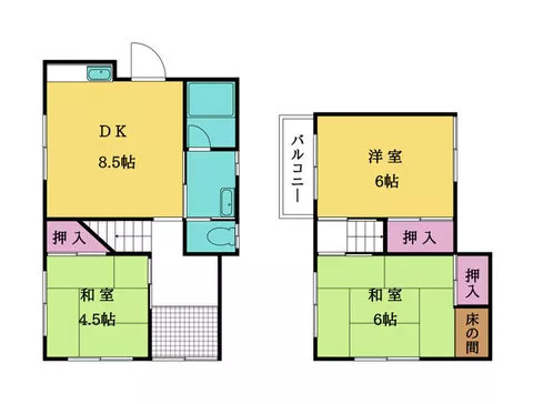 Maizuru City, Manjuji (Nishi-Maizuru Station), 2-story, 3DK - Image 2