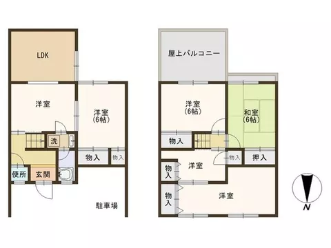 ☆Vacant house, available for viewing anytime☆◆3-minute walk to elementary school (approximately 240m)♪