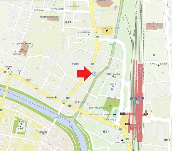 Awara City, Harumiya 2-chome (Ashihara Onsen Station), 2-story, 6DK