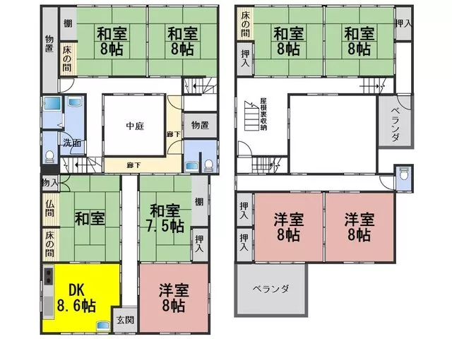 Kanou Asahi Town 2, 8 million yen