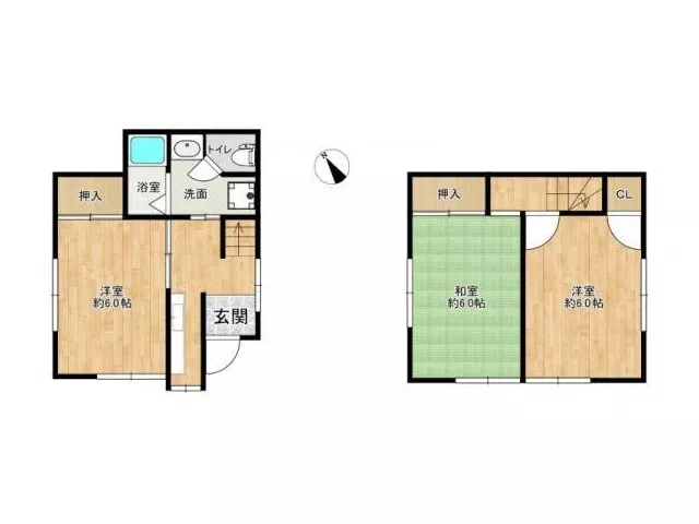 ☆ Land with old house ☆ 3DK ☆ All rooms over 6 tatami mats ☆ Good sunlight ☆ Good ventilation ☆ Flat land