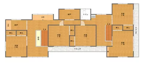 Nishi-Iwai District, Hiraizumi Town, Hiraizumi Aza Osawa (Hiraizumi Station) 2-story building 11LDK