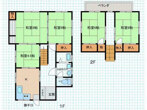 Within a 1 km radius, there are elementary and junior high schools, supermarkets, and convenience stores, making daily life convenient!