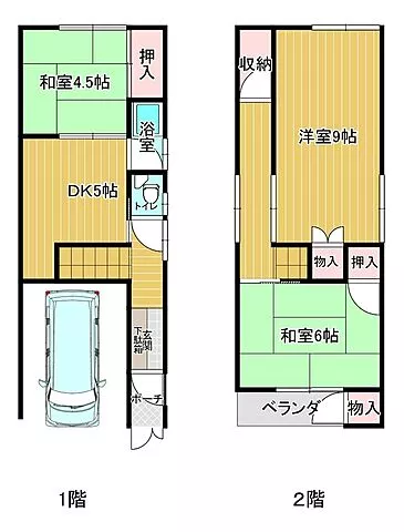 Used single-family home, Shinikejima-cho 3-chome