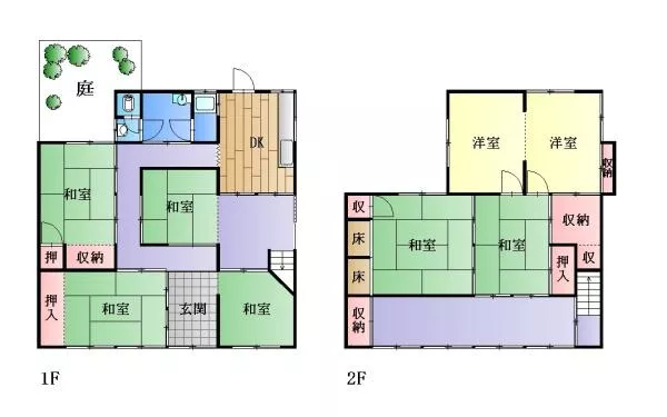 Iga City, Ueno Shinobucho (Chayamachi Station), 2-story, 8DK