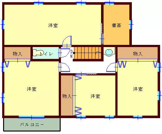 Miyazaki City, Oaza Akae (Tayoshi Station) 2-story building 5LDK