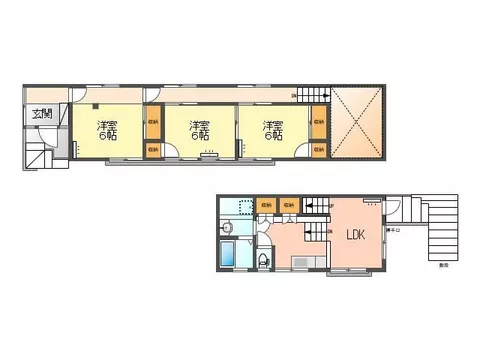 Funakoshicho 4 (Keikyu Taura Station) 8.8 million yen