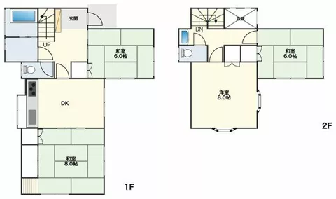Kajiya, Yugawara Town, Ashigarashimo District (Yugawara Station) 2-story building 4DK
