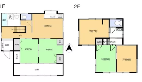 Kurume City, Kamitsu Town 2-story 5LDK