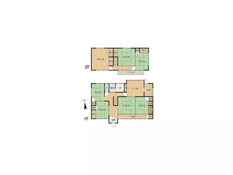 7SDK with many rooms, used house ◎ Good sunlight due to southwest-facing road! With garden ♪