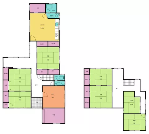 Tonami City, Shogawa Town, Aoshima, 2-story, 9DK