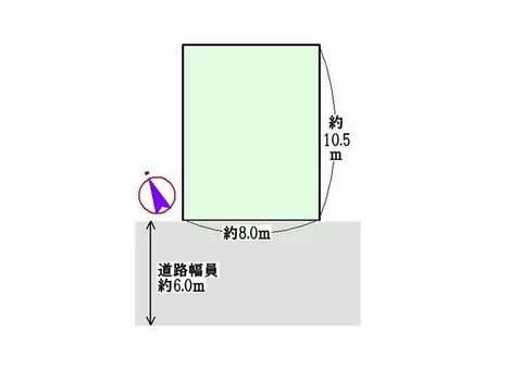 ■ JR, Meitetsu, Kintetsu "Yatomi" Station within 10 minutes on foot ■ South-facing regular-shaped lot for detached house - Image 3