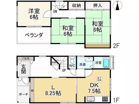 Approximately 9 minutes on foot to Kintetsu Kashihara Line "Kujō Station"! Renovated in February of Reiwa 8!