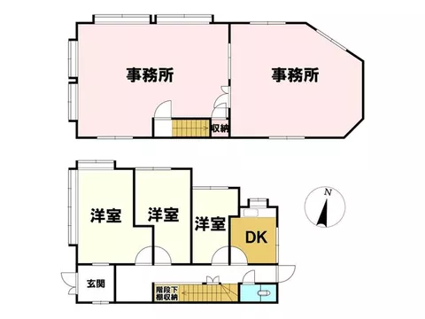 ◆ Can be used as an office and residence ◆ Please consult for renovations ◆ Parking available for 1 car