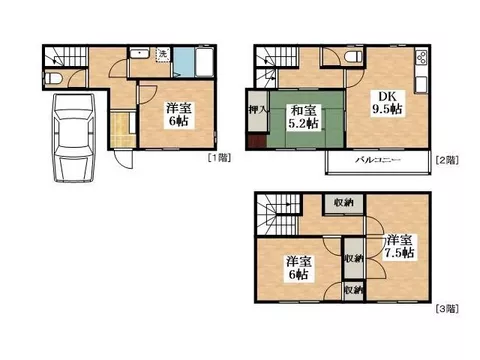 Location 14 minutes to Takawashi Elementary School, 20 minutes to Takawashi Junior High School, all-electric property