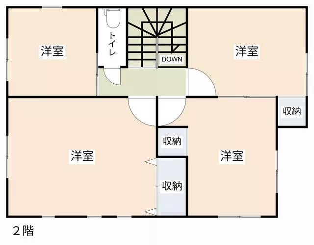 Yatomi City, Nabebira 1-chome (Sakoki Station) 2-story building 4LDK