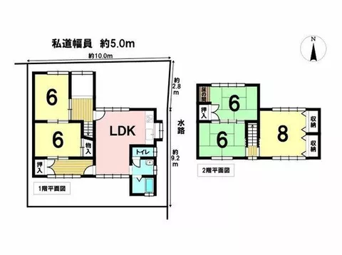 Owari District, Oji Town, Nishijo, Nikakesuka (Shippō Station) 2-story building 5LDK - Image 2