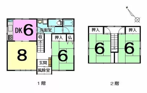 Aomori City, Kanazawa 5-chome (Aomori Station) 2-story building 4DK - Image 2