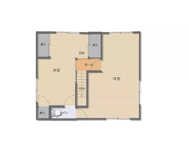Tsutsumi-no-ue, Showa Okubo, Katagami City (Okubo Station) 2-story 4LDK