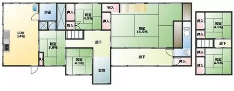 Yanagawa City, Yamato Town Saragaki-hiraki, 2-story, 6LDK - Image 3