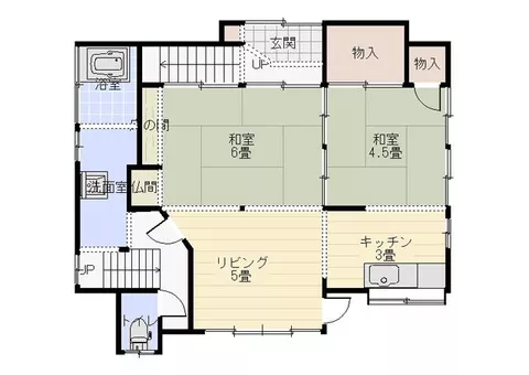 Nagasaki City, Kosedo Town 2-story building 5DK