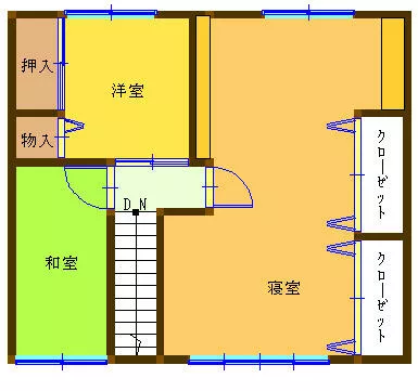 Minami-Tsugaru District, Fujisaki Town, Oaza Mizuki, Azamizu (Kita-Tokiwako Station) 2-story 8DK