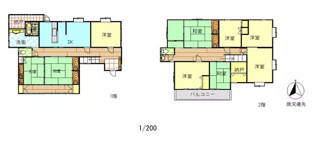 Sakaki Town, Hanishina District, Oaza Nanjō (Tekuno Sakaki Station) 2-story building 9DK