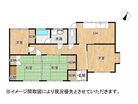 Fukamoto, Suisui Town (Miyoshi Station) 6.3 million yen