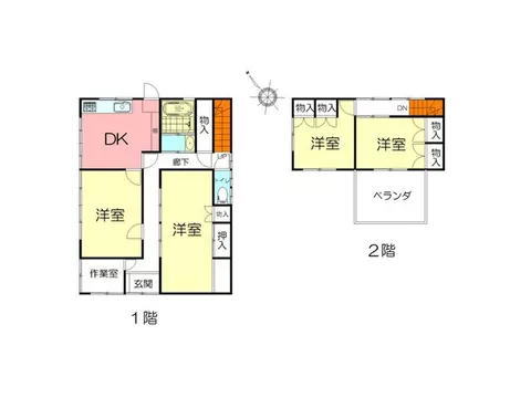 Used house in Shinjuku 3-chome, Kiryu City♪ Within walking distance to elementary school♪ Convenient location for shopping♪ - Image 2