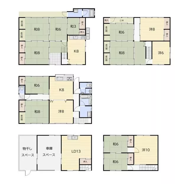 Matsusaka City, Omasozono Town 2-story 8K