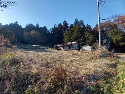 A detached property with agricultural land
