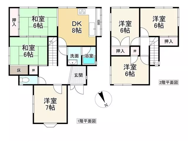 Shiroyama Dai 1 (Mikitsuki Station) 4.8 million yen