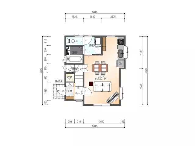 A compact wooden two-story house built in 2005! Approximately 21 tsubo of manageable size