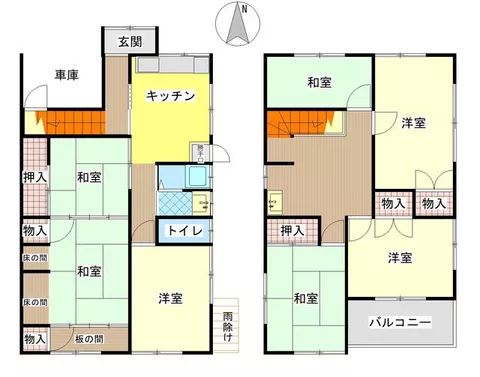 Inazawa City, Heiwa-cho, Josai (Katsubata Station) 2-story building 7K - Image 2