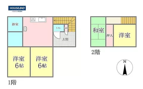 Used single-family home, used house, Sano City, Menbird Town
