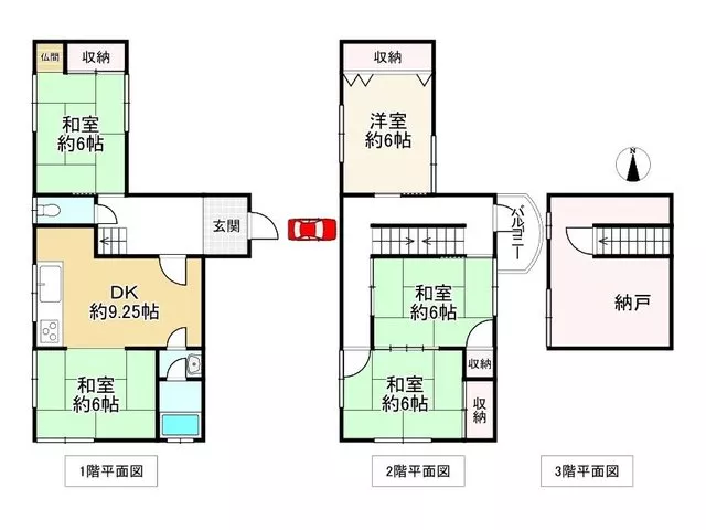 ■JR "Tsukaguchi" Station 17-minute walk ■3-story 5SDK ■Quiet residential area♪