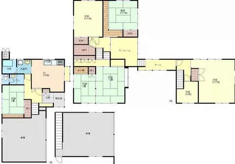 Yonezawa City, Shimohanazawa 2-chome (Yonezawa Station), 2-story, 7DK - Image 2