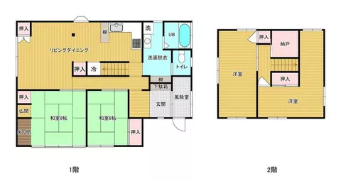 Kashiwazaki City, Oaza Uedajiri (Ibarame Station), 2-story, 4LDK - Image 2