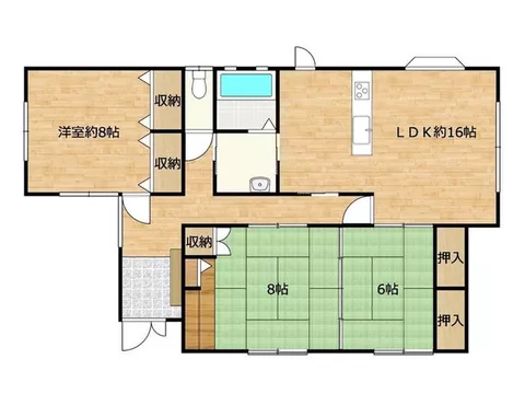 [Open House] 3LDK single-story home. Safe for small children to live in.