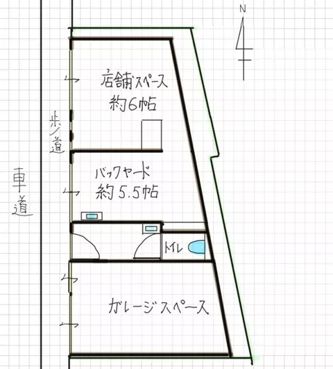2-story studio in Chuo Honmachi, Gamagori City (Gamagori Station)
